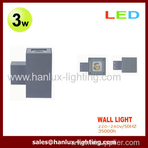 3W CE RoHS LED Wall Lights