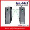 Half Height Safety Barrier Gate Controlled Access Flap Turnstiles