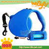 retractable dog leash with waste bag dispenser