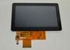 WVGA RGB 5 Point 5 Inch Capacitive Touch Screen Industrial Touchscreen 250 cd/m2