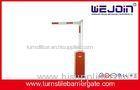 Orange security Parking Barrier Gate With 90 Degree Articulated Boom