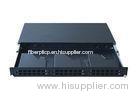 1U 19Rack Mounted rack mount fiber patch panel for 3pcs MPO Cassettes