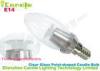 Pure White 3w Dimmable Led Candle Bulbs E14 360 Deg Ra90