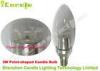 E14 Dimmable LED Candle Bulb 3Watt 250lm With Transparent Glass Flower Reflectors