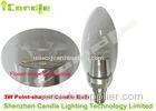 E14 Dimmable LED Candle Bulb 3Watt 250lm With Transparent Glass Flower Reflectors