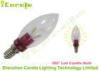 Integrated Cold Forging Of Radiator 360 Led Bulb Red Point Shaped Candle