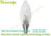 360 Degree E14 Dimmable Led Candle Bulb 3w 4w , B26 Led Candle Light