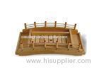 Eco Friendly Sushi display Bamboo / Wood bridge for Japanese Table Ware , Household or Restaurant