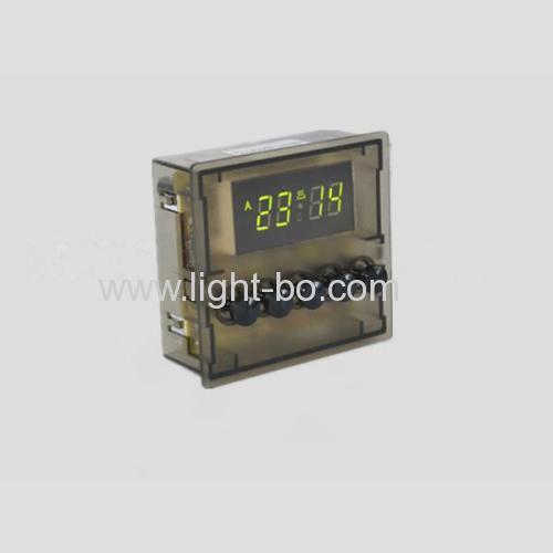 Custom 4-digit 10mm Super Green 7 Segment Led display for Oven Timer Control