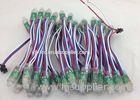 IC Model 9823 RGB LED Pixel LED Chain Light with RED Wire + white - Blue