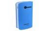 Blue Dual USB Power Bank Charging 5400mAh With LED Light