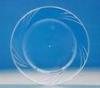 7&quot; Round Plastic Clear Disposable Salad Bowls Food Grade For Fruit Salad