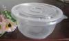 28oz / 850ml large Disposable plastic round bowl , plastic microwave bowls