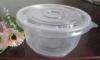 28oz / 850ml large Disposable plastic round bowl , plastic microwave bowls