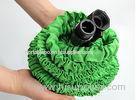 Green 100ft elastic magic garden hose with TPR + ABS + Polyester