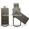 1gb to 32gb customized metal swivel usb flash drive, silver metal usb pen drive