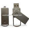 1gb to 32gb customized metal swivel usb flash drive, silver metal usb pen drive