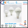 Cheapest 3w 5w 7w e27 b22 pure white plastic led lighting bulb exporter wholesaler