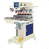 Pneumatic high efficiency 6 color rotary China tampo printing machine