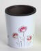 plastic flower pot with printing