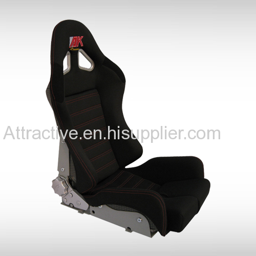 Universal adjustable black Car Racing Seat 