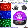 3W DMX Magic Crystal Ball Light Wedding Stage LED Beam Light Electronic Dimming