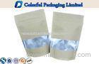 biodegradable stand up food pouches for washing powder , pool powder