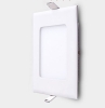 LED Square Panel Light Fixture with super white LEDs 3W 110X90mm