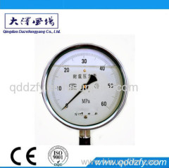 All ss liquid filled pressure gauge