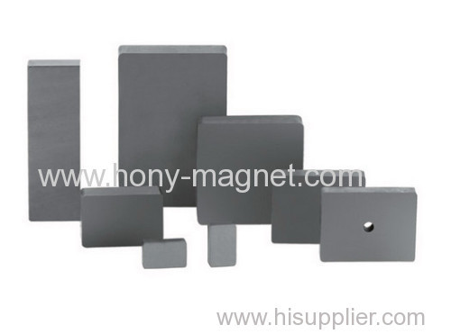 Good performance block neodymium loudspeaker magnet