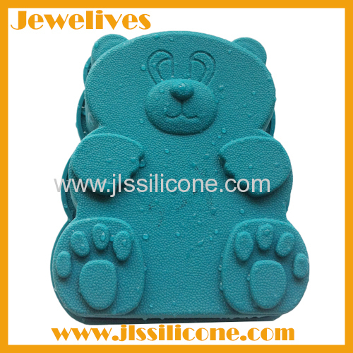 Silicone bear shape cake mold