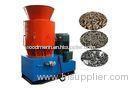 Flat Die Wood Pellet Making Equipment , Sawdust Wood Pelleting Machine