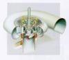inclined jet water turbine