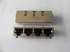 1000M 1 * 4 Port Tab Down Transformer RJ 45 Connector for Net Bridge