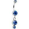 Stainless steel cute belly buttong ring piercing jewelry