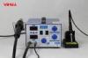 2 IN 1 Electronic Soldering Station / Rework Station With Hot Air Gun and Soldering Iron