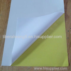 Adhesive label Paper with high quality