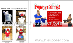 fashion women popcorn shirt