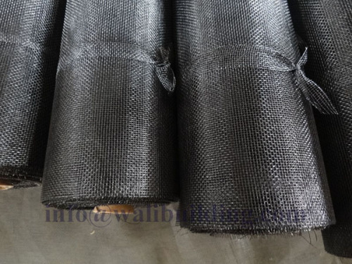 Black Fiberglass Window Screen mesh