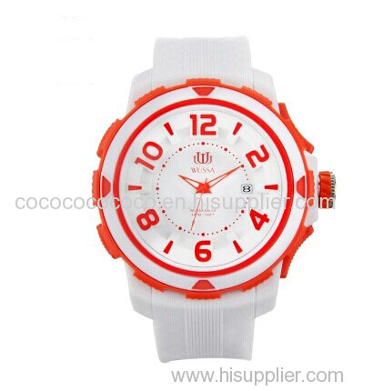 Colorful silicone fashion watch Made in China