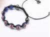 Crystal shamball bead flag jewelry Shamballa Bead Bracelet flag for England NP10071