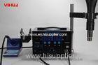 High Temperature Automatic 2 In 1 Soldering Station With Air Gun Bracket
