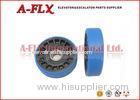 Blue Escalator Step Chain Roller For Otis Escalator Parts 76*22*6203-2RS XAA290CM