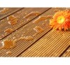 Anti-slip teak outdoor decking