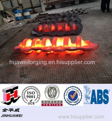 forged crankshafts for triplex pump