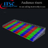 24x10m Portable audience risers