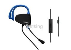 for PS4 Mono Earphone In-Line Chat Headset