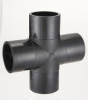 hdpe butt fusion injection equal cross pipe fittings