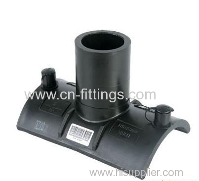 hdpe electro fusion straight saddle pipe fittings