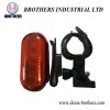 Red LED Multi-Function LED Bicycle Tail-Lamp